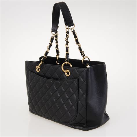 chanel shopper tote styling tips|Chanel shopping tote price.